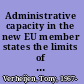 Administrative capacity in the new EU member states the limits of innovation? /