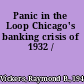 Panic in the Loop Chicago's banking crisis of 1932 /