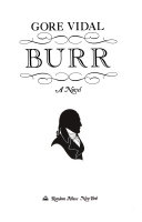 Burr : a novel /