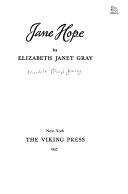 Jane Hope /