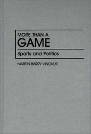 More than a game : sports and politics /