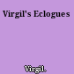 Virgil's Eclogues