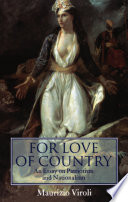 For love of country an essay on patriotism and nationalism /