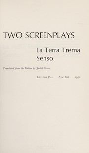 Two screenplays: La terra trema, Senso /