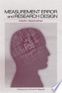 Measurement error and research design /