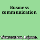 Business communication