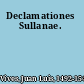 Declamationes Sullanae.