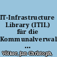 IT-Infrastructure Library (ITIL) für die Kommunalverwaltung : unter besonderer Berücksichtigung der kleinen und mittleren Gemeinden in Baden-Württemberg /