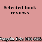 Selected book reviews
