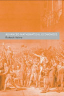 Advanced mathematical economics