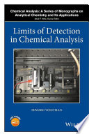 Limits of detection in chemical analysis /