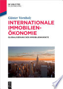 Internationale immobilienökonomie : globalisierung der immobilienmärkte /