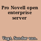 Pro Novell open enterprise server