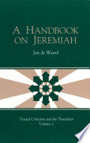 A handbook on Jeremiah