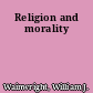 Religion and morality