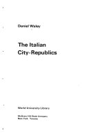 The Italian city-republics /