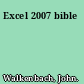 Excel 2007 bible