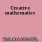 Creative mathematics