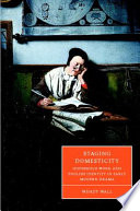 Staging domesticity : household work and English identity in Early Modern drama /