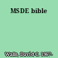 MSDE bible