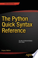 The Python quick syntax reference