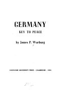 Germany, key to peace /