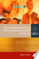 Developing advertising with qualitative market research