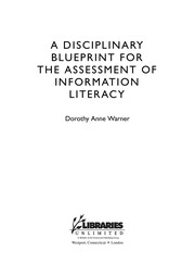 A disciplinary blueprint for the assessment of information literacy /