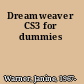 Dreamweaver CS3 for dummies