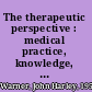 The therapeutic perspective : medical practice, knowledge, and identity in America, 1820-1885 /