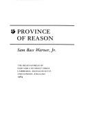 Province of reason /