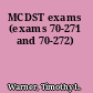 MCDST exams (exams 70-271 and 70-272)