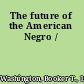 The future of the American Negro /