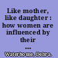 Like mother, like daughter : how women are influenced by their mothers' relationship with food--and how to break the pattern /