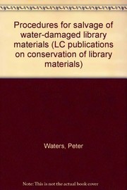 Procedures for salvage of water-damaged library materials /