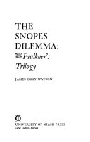 The Snopes dilemma: Faulkner's trilogy.