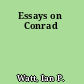 Essays on Conrad
