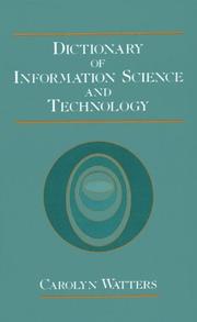 Dictionary of information science and technology /