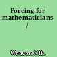 Forcing for mathematicians /