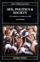 Sex, politics, and society : the regulation of sexuality since 1800 /