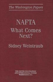 NAFTA : what comes next? /