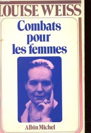 Combats pour les femmes, 1934-1939 /