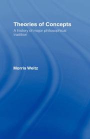 Theories of concepts : a history of the major philosophical tradition /