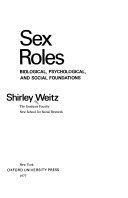 Sex roles : biological, psychological, and social foundations /