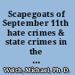 Scapegoats of September 11th hate crimes & state crimes in the war on terror /