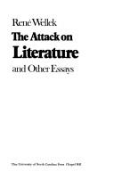 The attack on literature and other essays /
