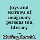 Joys and sorrows of imaginary persons (on literary emotions) /