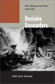 Decisive encounters : the Chinese civil war, 1946-1950 /