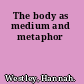 The body as medium and metaphor