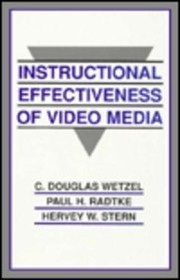 Instructional effectiveness of video media /
